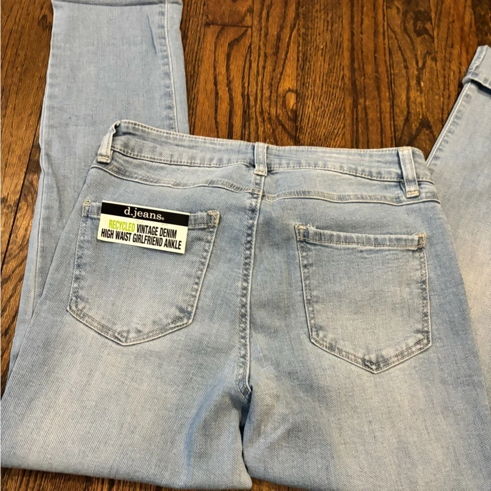 d. jeans Recycled Vintage High Waist girlfriend ankle Denim